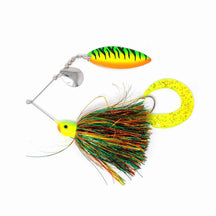 View of Spinnerbaits Esox Assault Spinnerbait Willow 1.5oz Fire Tiger available at EZOKO Pike and Musky Shop