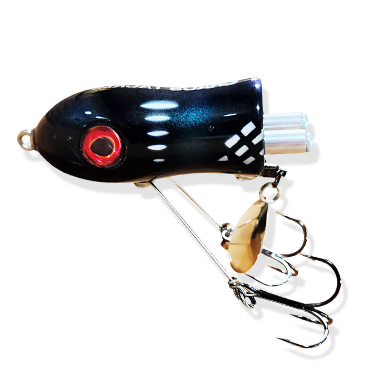 View of Topwater Chaos Tackle Little Flaptail Loon available at EZOKO Pike and Musky Shop