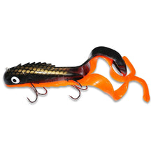 View of Rubber Chaos Tackle Medussa Husky Black Perch available at EZOKO Fishing