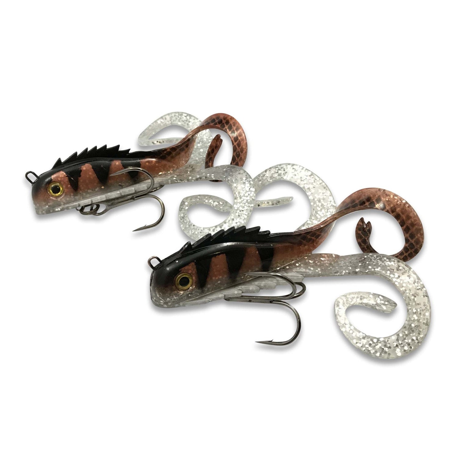 View of Rubber Chaos Tackle Medussa Micro Copperback available at EZOKO Fishing