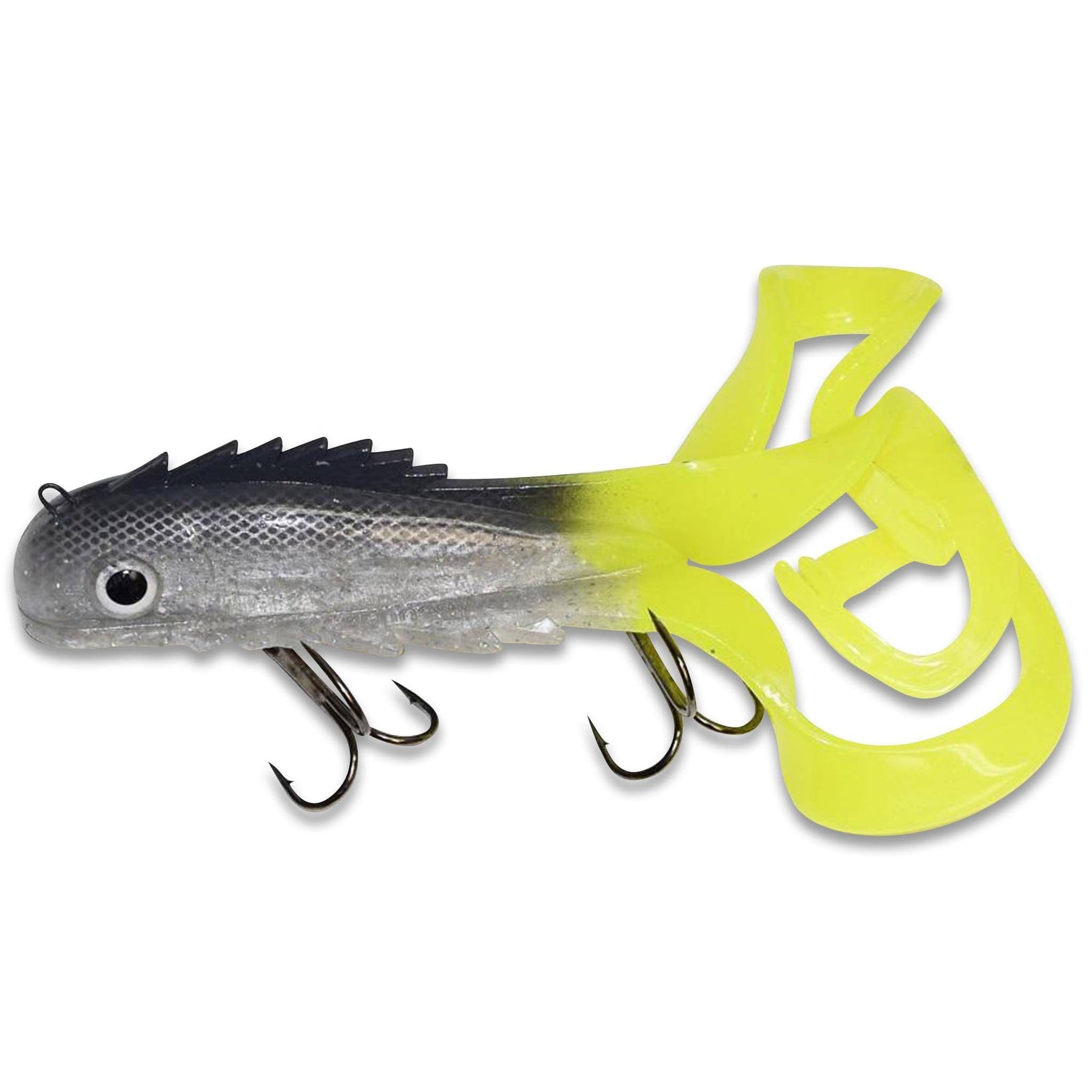 Chaos Tackle Medussa Monster Shallow Lemon Tail Rubber