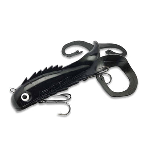 View of Rubber Chaos Tackle Medussa Regular Shallow Black available at EZOKO Fishing