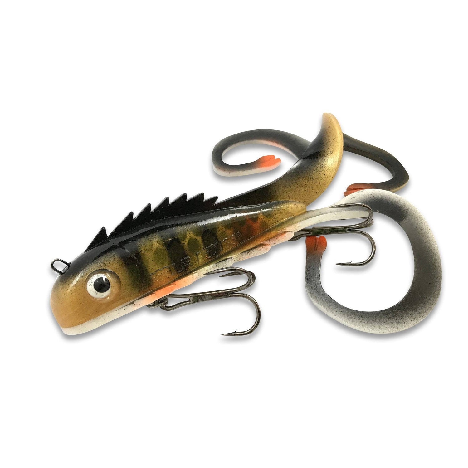 View of Rubber Chaos Tackle Medussa Regular Shallow Hot Perch available at EZOKO Fishing