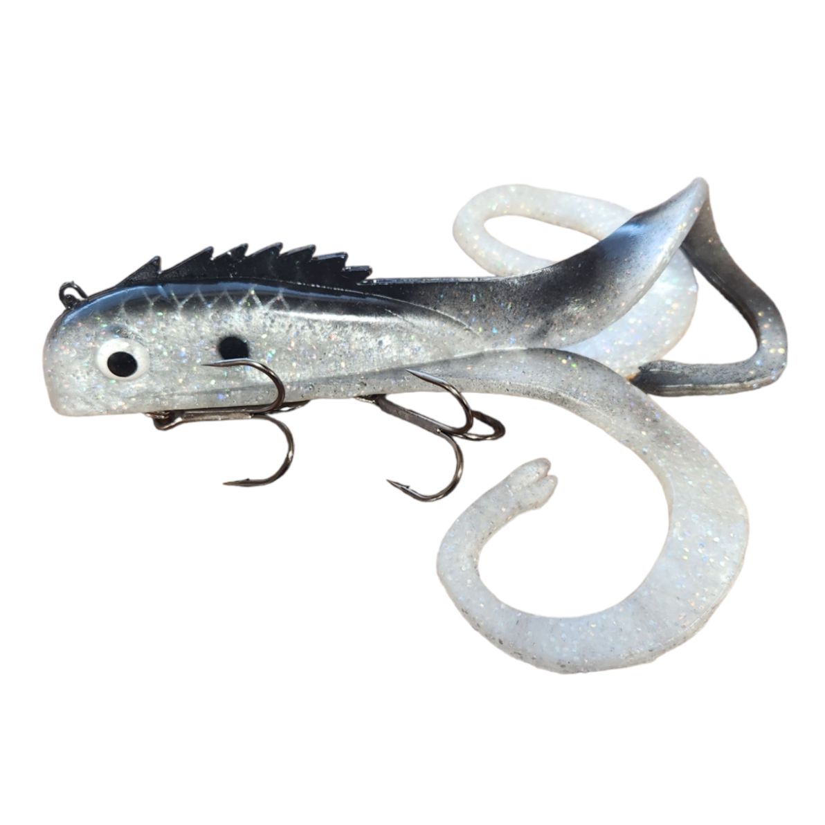 View of Rubber Chaos Tackle Medussa Regular Shallow Shad available at EZOKO Pike and Musky Shop