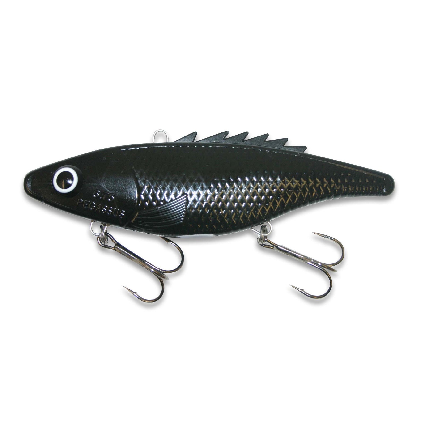 Chaos Tackle Pegassus Black Lipless Crankbaits