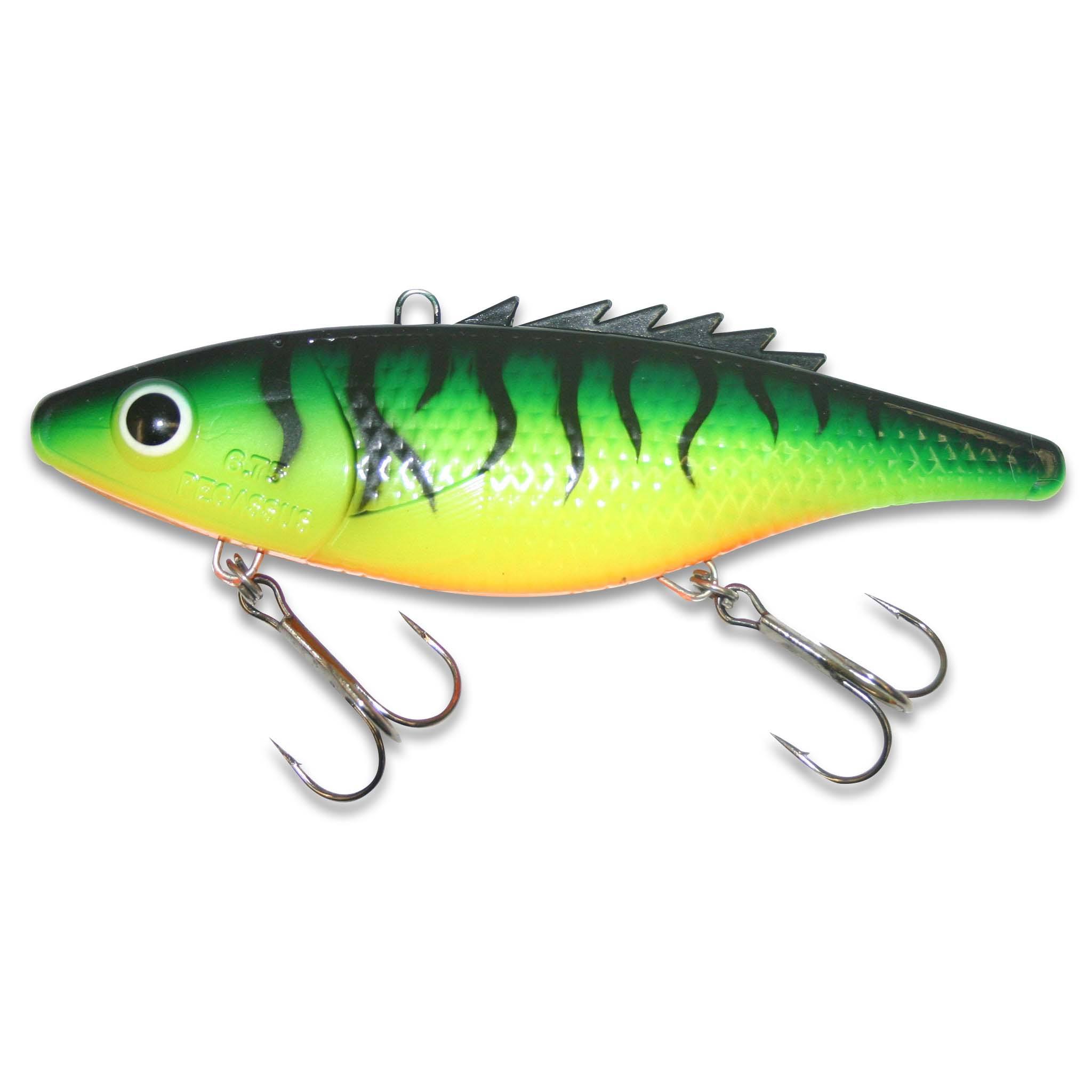 View of Lipless_Crankbaits Chaos Tackle Pegassus Lipless Crankbait Fire Tiger available at EZOKO Fishing