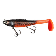 View of Swimbaits Chaos Tackle Posseidon 10" Swimbait Flame Thrower available at EZOKO Fishing
