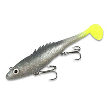 View of Swimbaits Chaos Tackle Posseidon 12" Swimbait Lemon Tail available at EZOKO Fishing