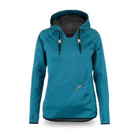 Connec Outdoors Women MAPLE II HOODIE DEEP TEAL S Hoodies-Sweatshirts