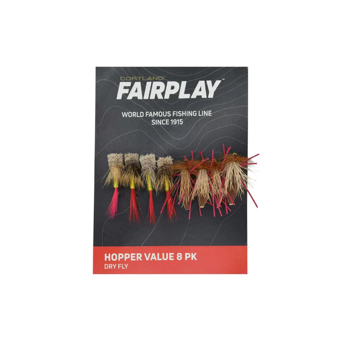 View of Cortland Hopper Assortment - 8 Pack available at EZOKO Fishing