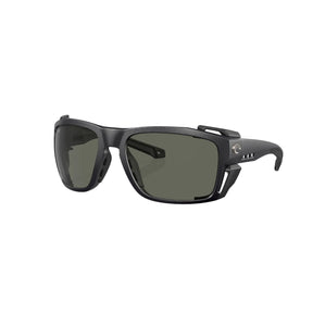 View of Sunglasses Costa King Tide 8 Fishing Sunglasses Black Pearl Grey 580G available at EZOKO Pike and Musky Shop