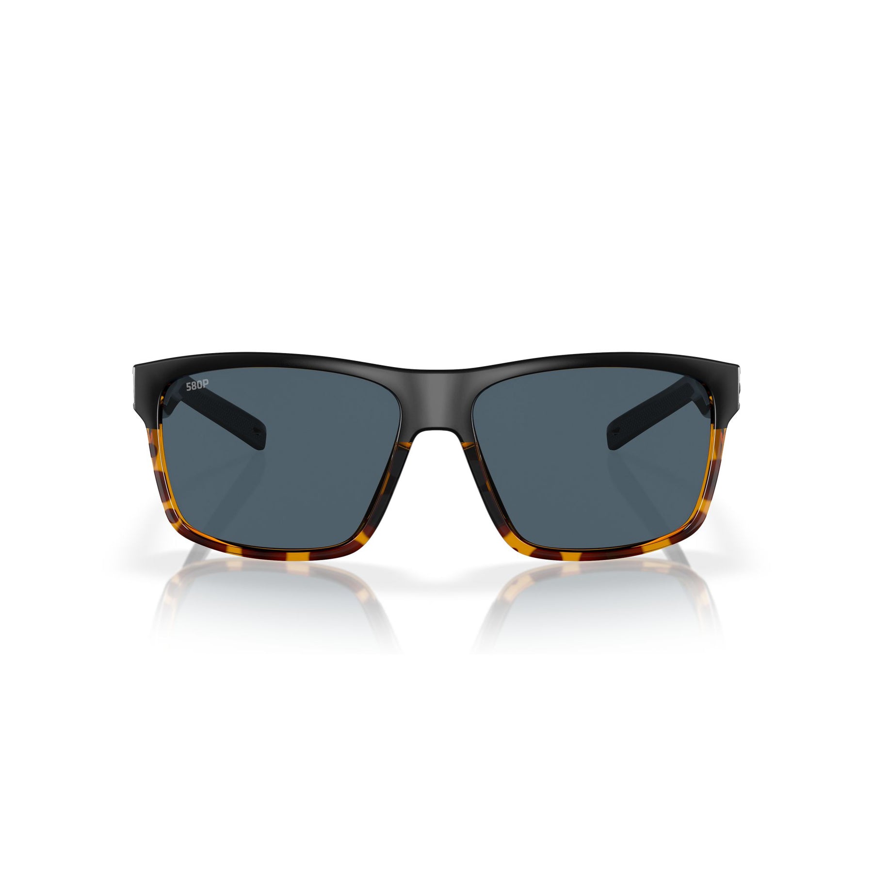 View of Sunglasses Costa Slack Tide Matte Black / Shiny Tortoise Gray 580P available at EZOKO Pike and Musky Shop