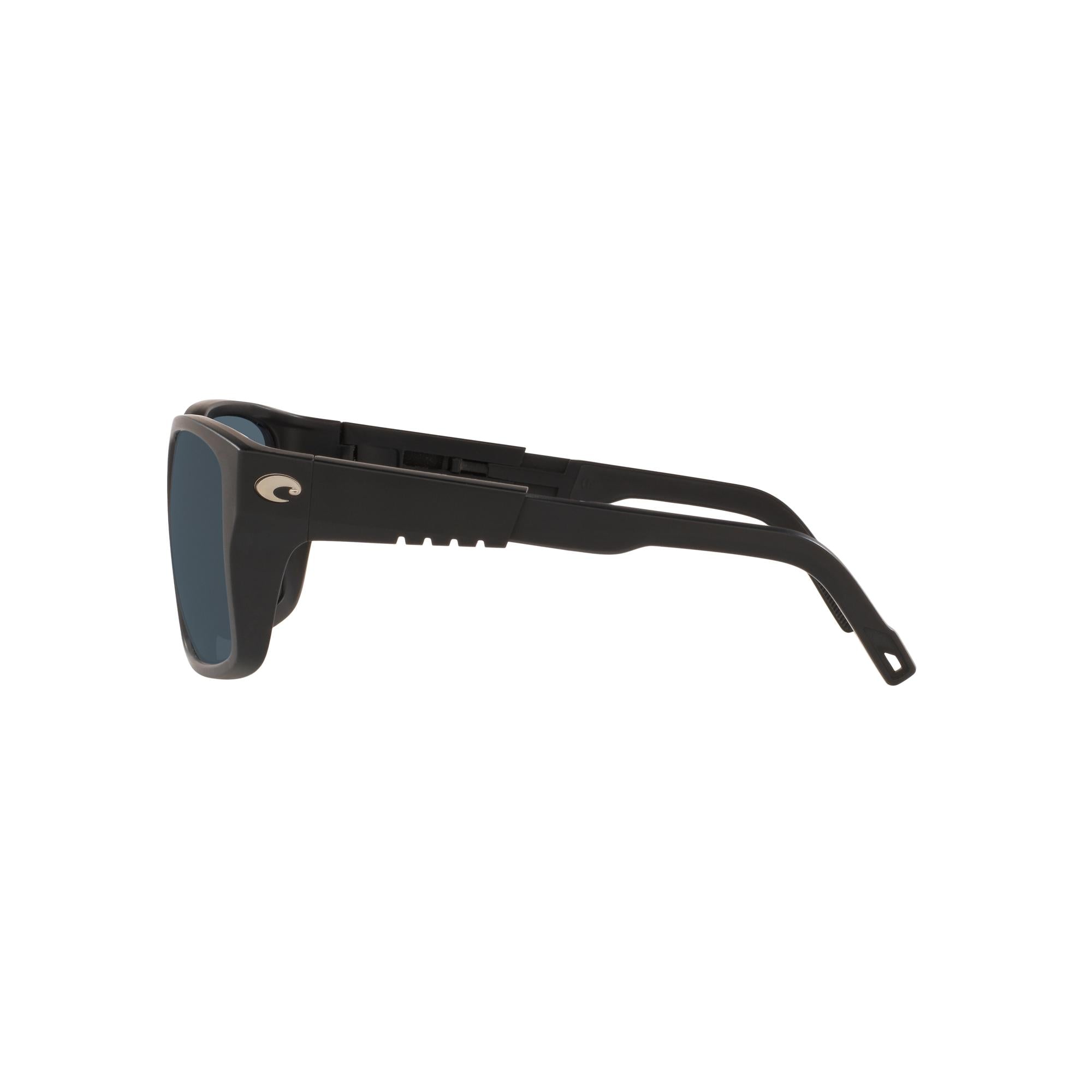 View of Sunglasses Costa Tailwalker Matte Black Gray 580P available at EZOKO Pike and Musky Shop