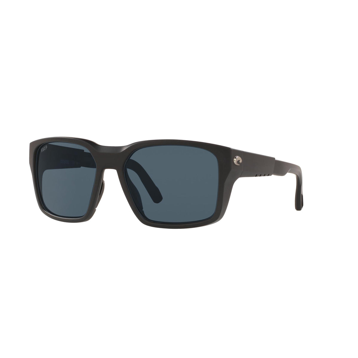 View of Sunglasses Costa Tailwalker Matte Black Gray 580P available at EZOKO Pike and Musky Shop
