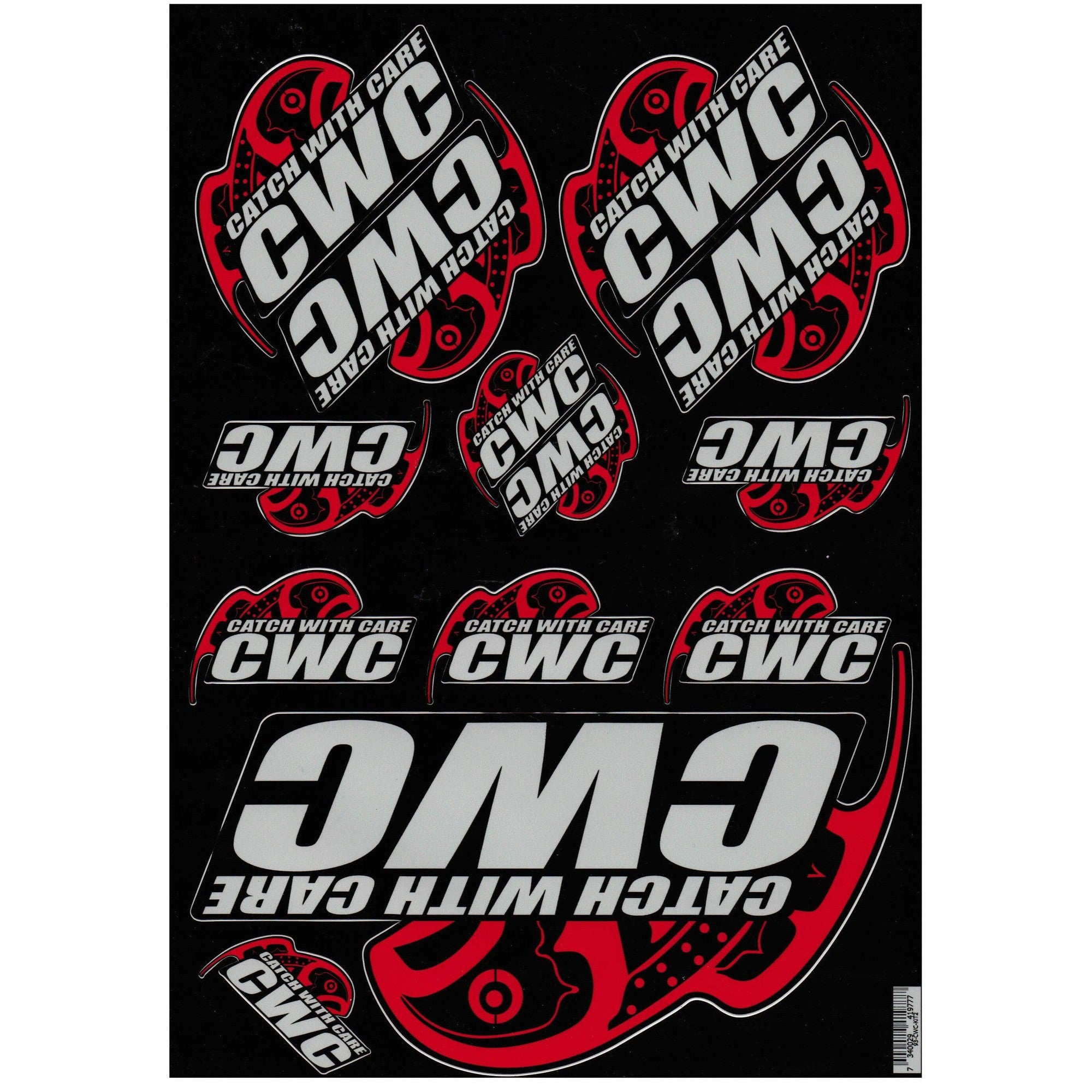 CWC Sticker Kit 2, Catch with Care – Stickers