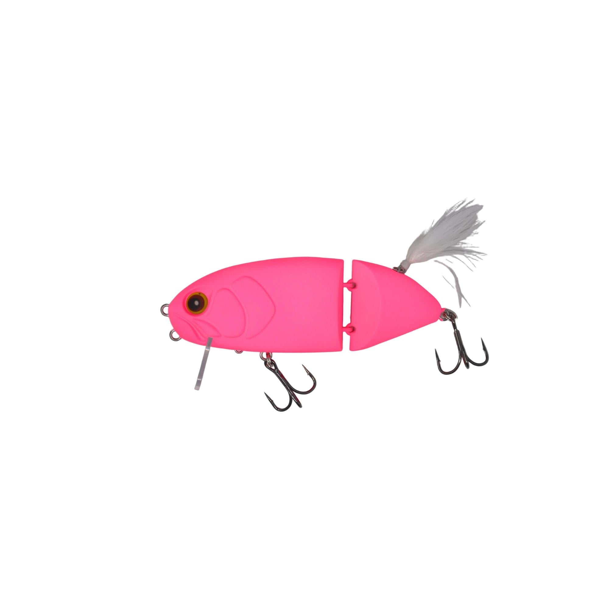View of D-Flow C130ST Hard bait Pink available at EZOKO Fishing