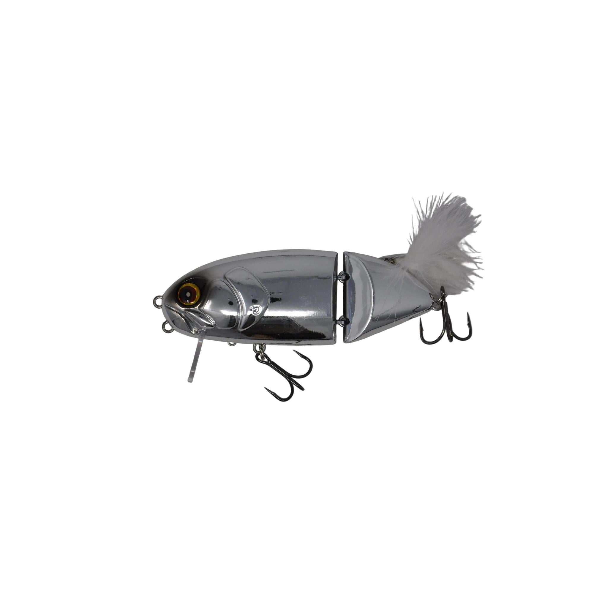 View of D-Flow C130ST Hard bait Silver available at EZOKO Fishing