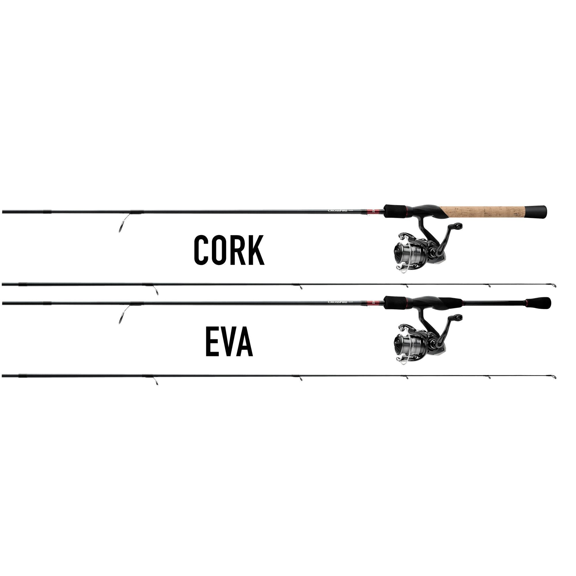View of Spinning_Combos Daiwa 2025 Crossfire LT Spinning Combos available at EZOKO Fishing