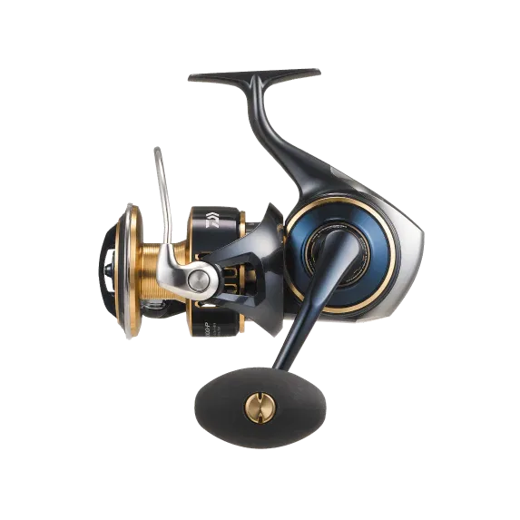 View of Spinning reel Daiwa 25 Saltiga Saltwater Spinning Reel 14000-P available at EZOKO Fishing