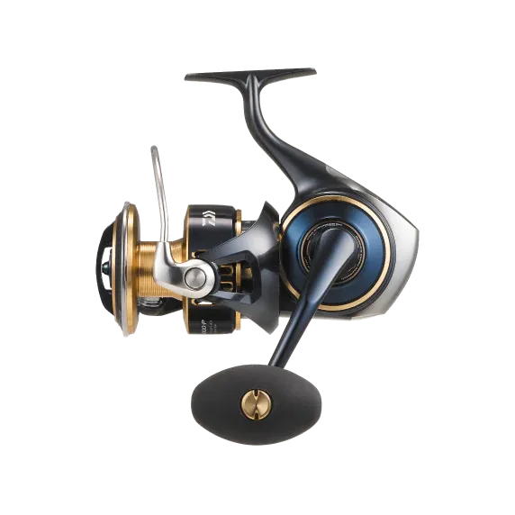 View of Spinning reel Daiwa 25 Saltiga Saltwater Spinning Reel 14000-XH available at EZOKO Fishing