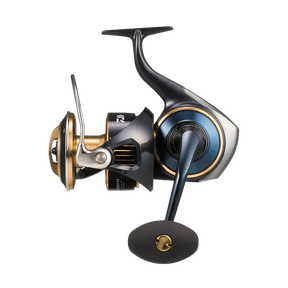 View of Spinning reel Daiwa 25 Saltiga Saltwater Spinning Reel 18000-H available at EZOKO Fishing