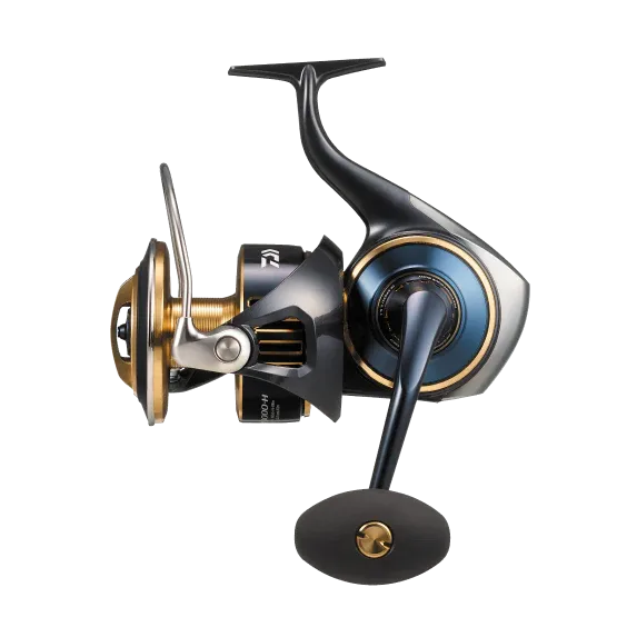 View of Spinning reel Daiwa 25 Saltiga Saltwater Spinning Reels 20000-P available at EZOKO Fishing