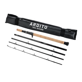 View of Baitcast_Rods Daiwa Ardito-TR Travel Rod available at EZOKO Pike and Musky Shop