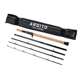 View of Baitcast_Rods Daiwa Ardito-TR Travel Rod available at EZOKO Pike and Musky Shop