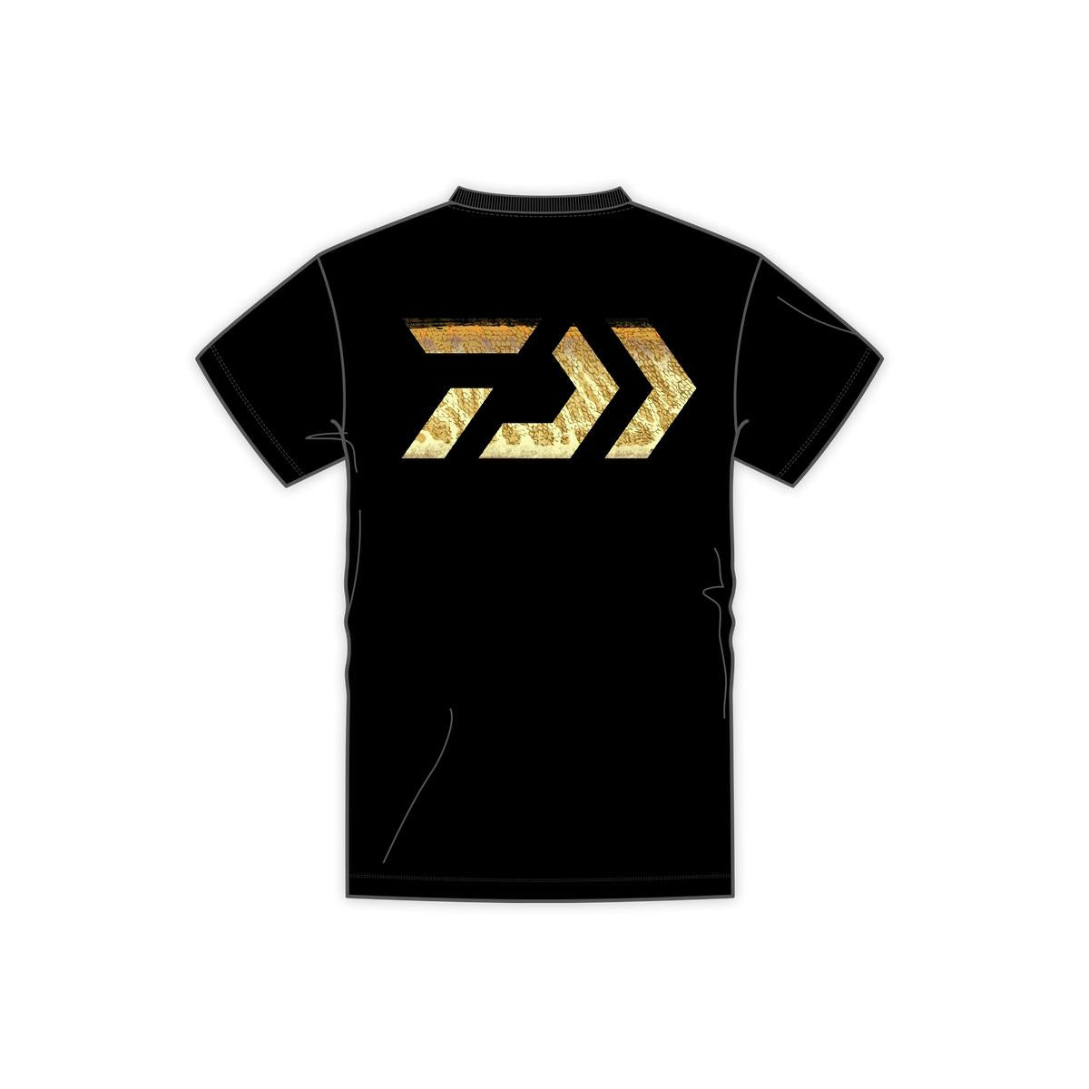 View of T-Shirts Daiwa D-VEC Musky Pattern Logo T-Shirt available at EZOKO Fishing