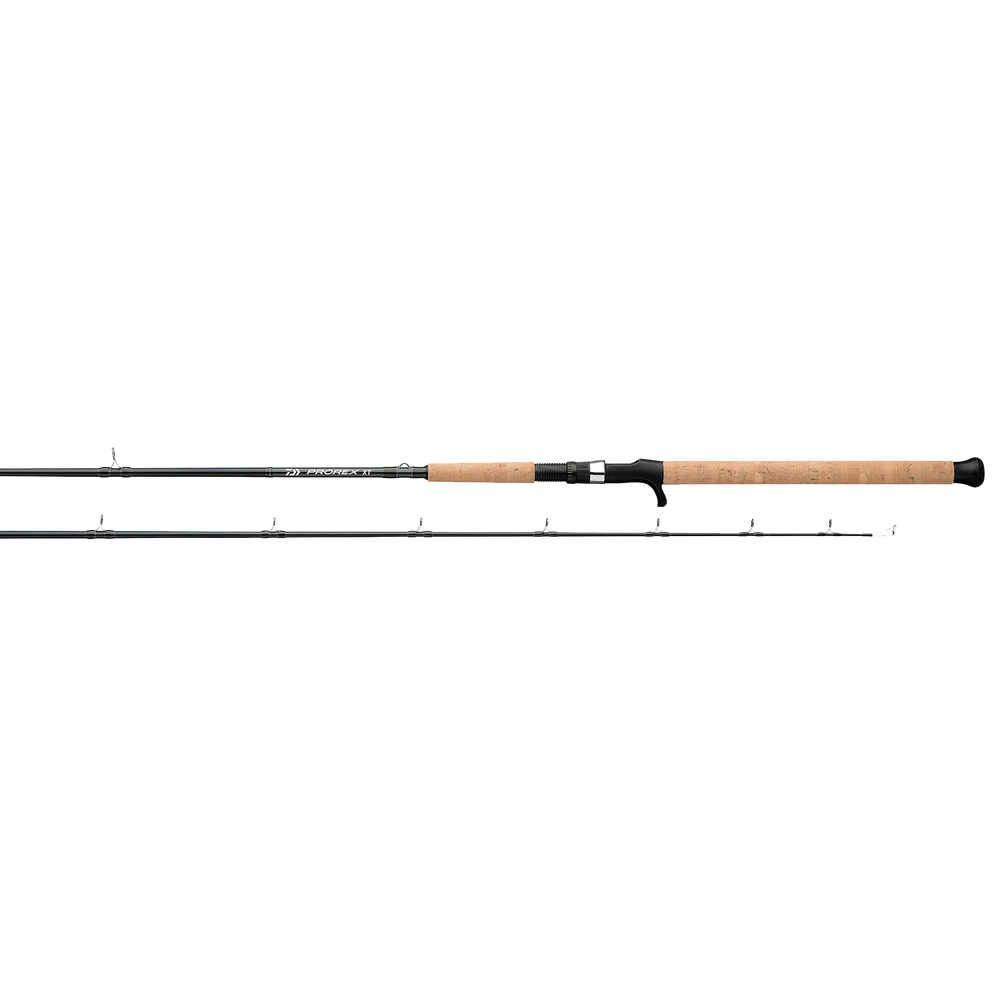 View of Baitcast_Rods Daiwa Prorex XT Muskie Baitcast Rods available at EZOKO Pike and Musky Shop