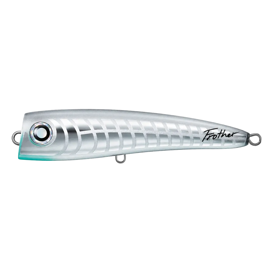 View of Daiwa Saltiga Frother 170F Popper Super Flash available at EZOKO Fishing