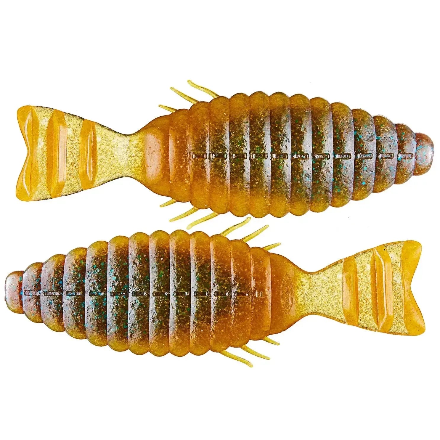 View of Softbaits Deps Bull Flat Creature Bait 4.8" Blue Melon available at EZOKO Fishing