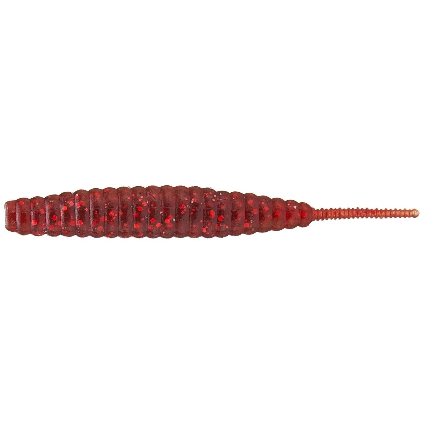 View of Softbaits Deps Deathadder Straight Tail Worm 3" Cracky available at EZOKO Fishing