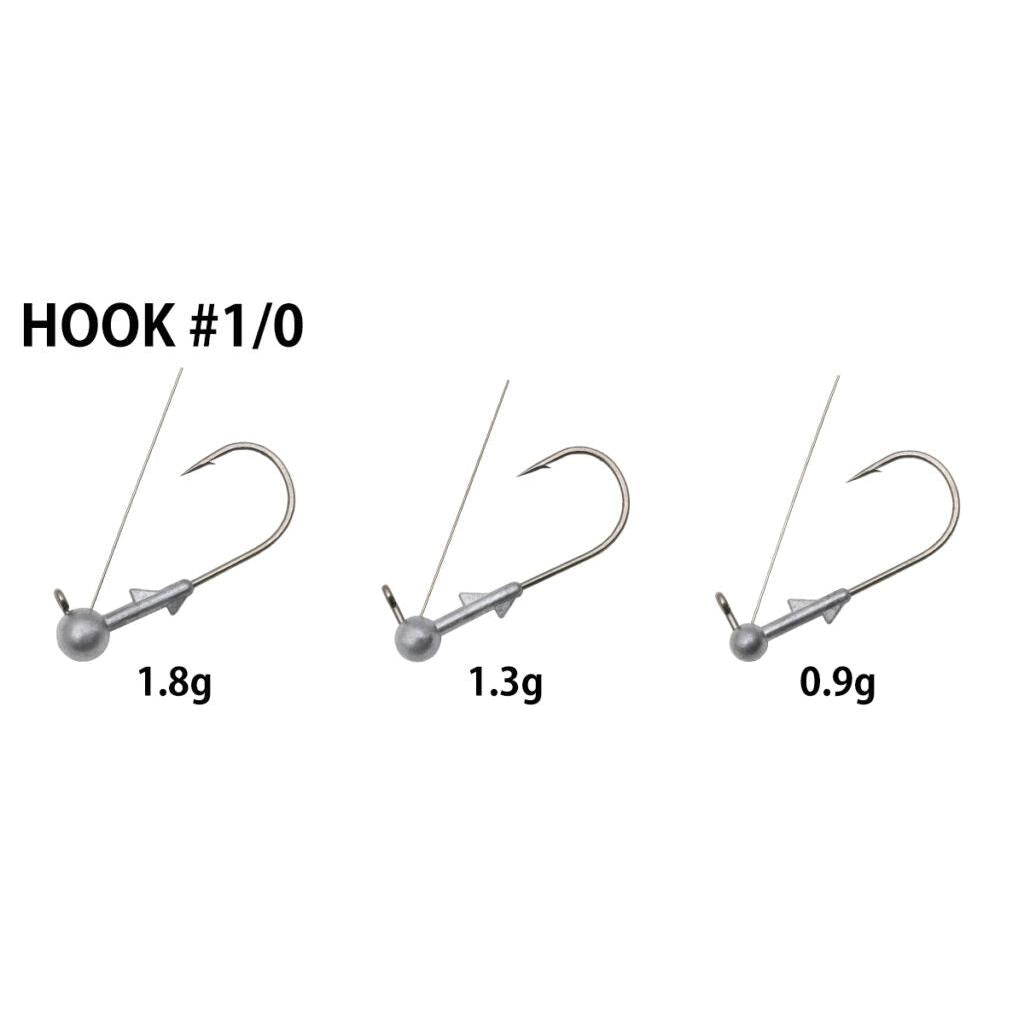 View of Deps Midst Jighead Rolling Jig available at EZOKO Fishing