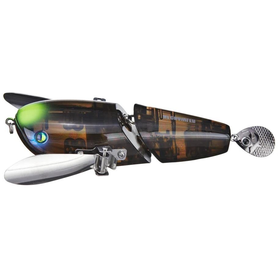 View of Topwaters Deps Nz Crawler Topwater Walking Bait Smoke Black available at EZOKO Fishing