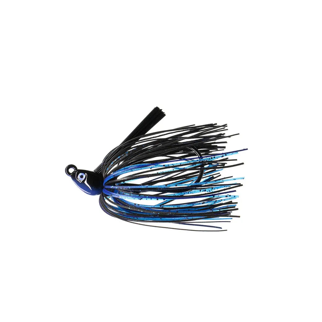 View of Swim Jigs Dirty Jigs Tackle No-Jack Swim Jig 1/2oz Black & Blue available at EZOKO Fishing
