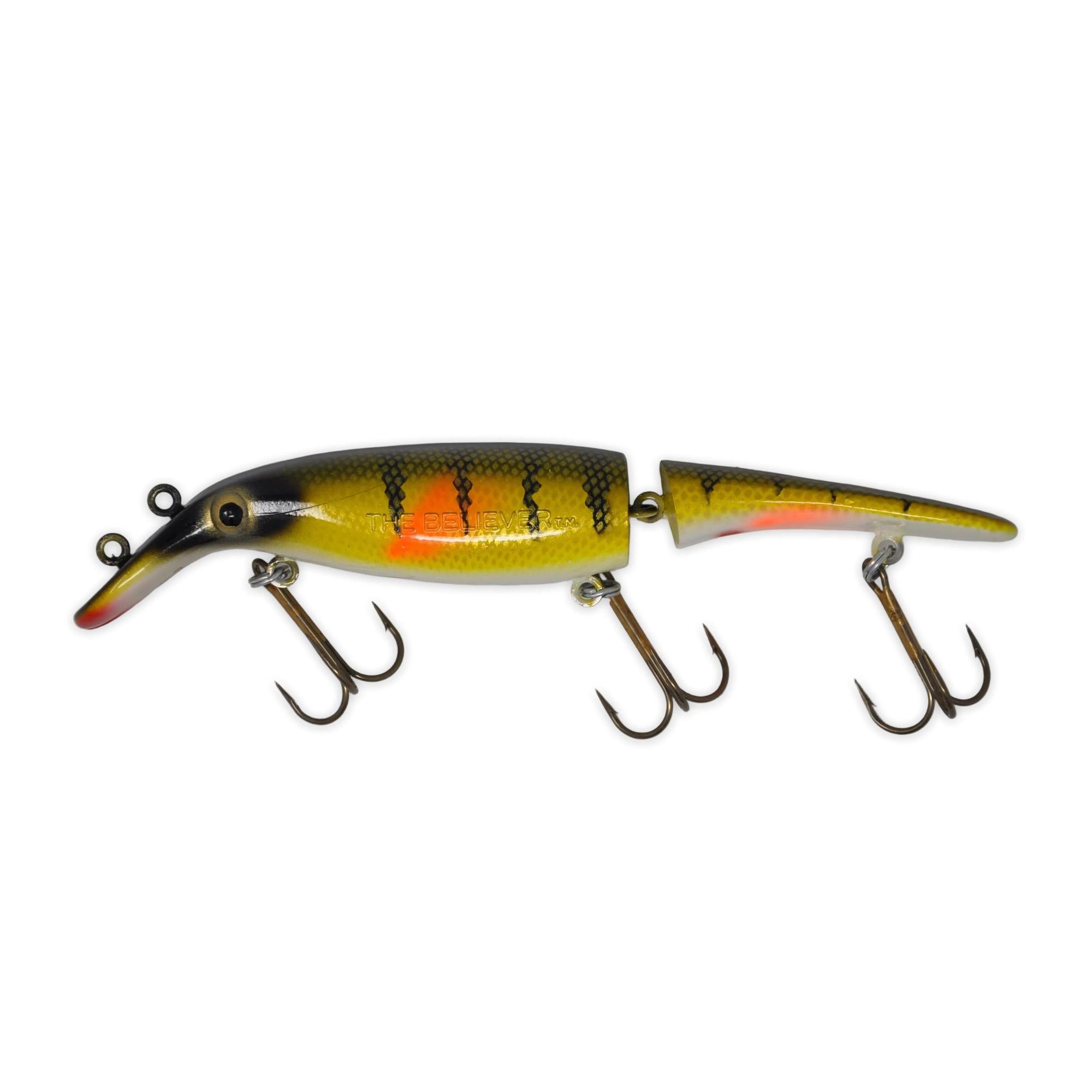 View of Crankbaits Drifter Tackle Believer Jointed 8" Crankbait Green Bay Perch available at EZOKO Fishing