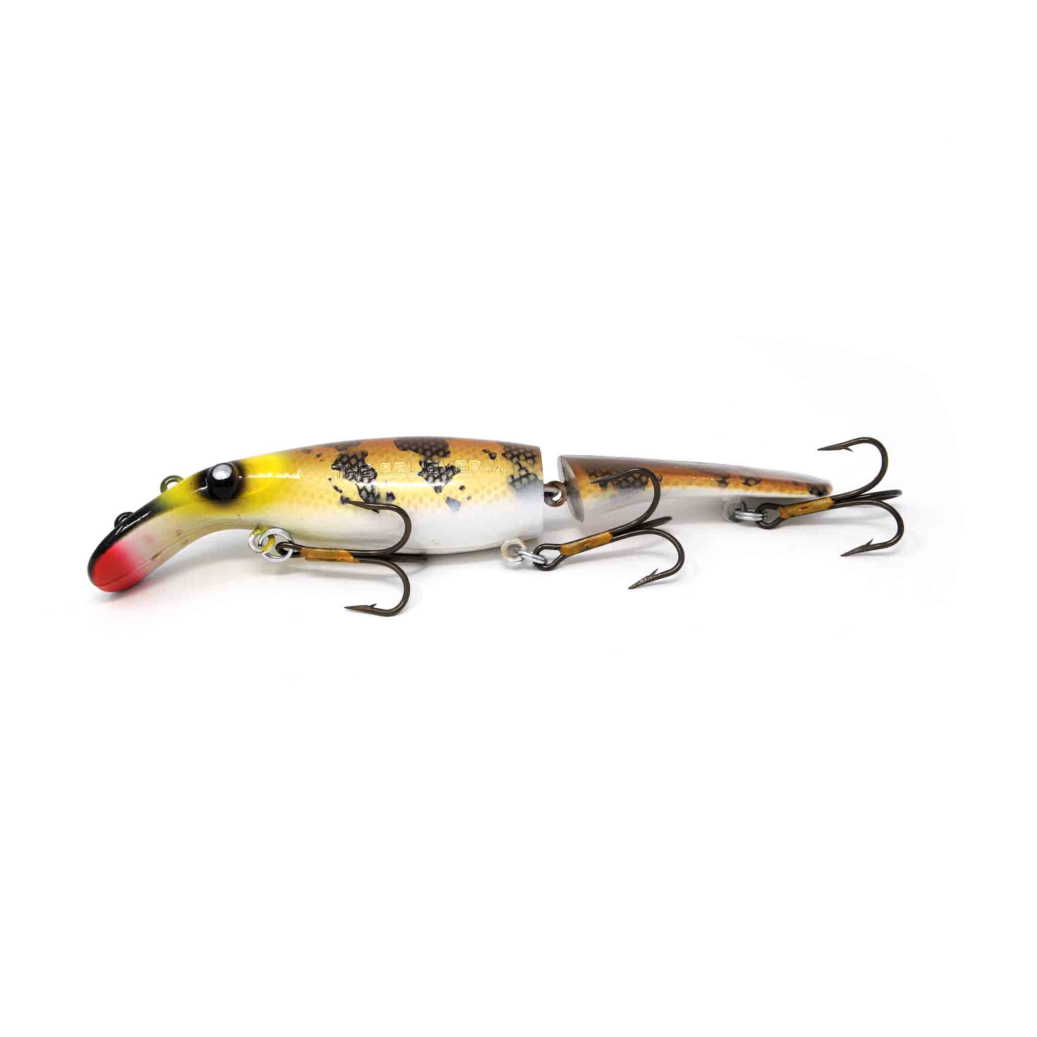 View of Crankbaits Drifter Tackle Believer Jointed 8" Crankbait Natural Walleye available at EZOKO Fishing