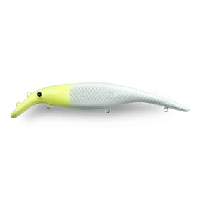 View of Crankbaits Drifter Tackle Believer Straight 8" Crankbait Lemonhead available at EZOKO Pike and Musky Shop