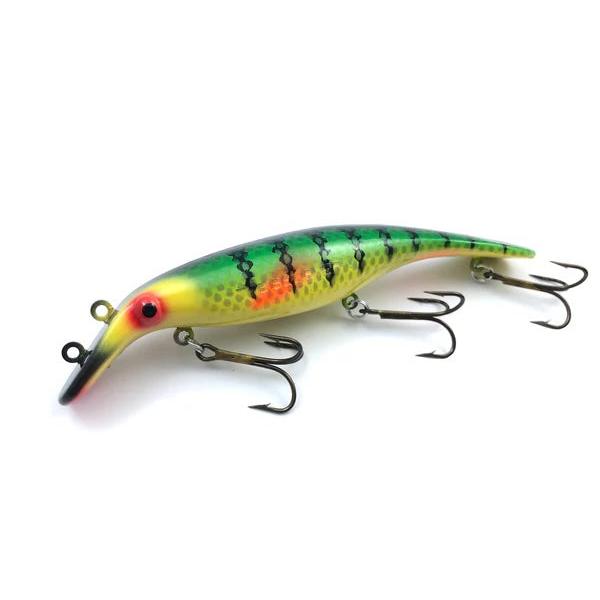 View of Crankbaits Drifter Tackle Believer Straight 8" Crankbait Perch Yellow Belly available at EZOKO Fishing