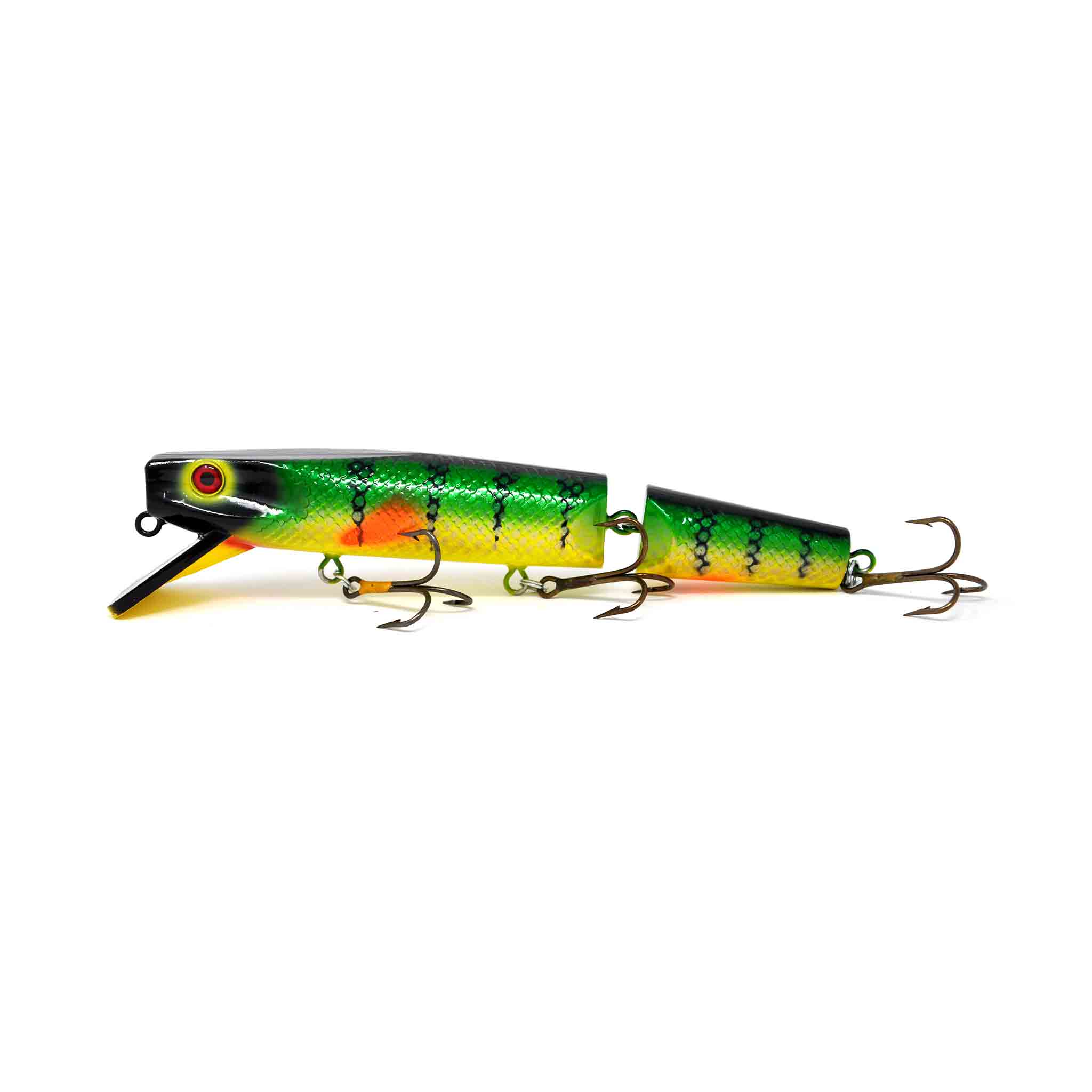 View of Crankbaits Drifter Tackle Muskie Stalker 10'' Jointed Crankbait Perch available at EZOKO Fishing