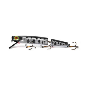 View of Crankbaits Drifter Tackle Muskie Stalker 6'' Jointed Black Sucker available at EZOKO Pike and Musky Shop