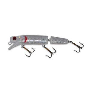 View of Crankbaits Drifter Tackle Muskie Stalker 6'' Jointed Crankbait Holoform Superman available at EZOKO Fishing