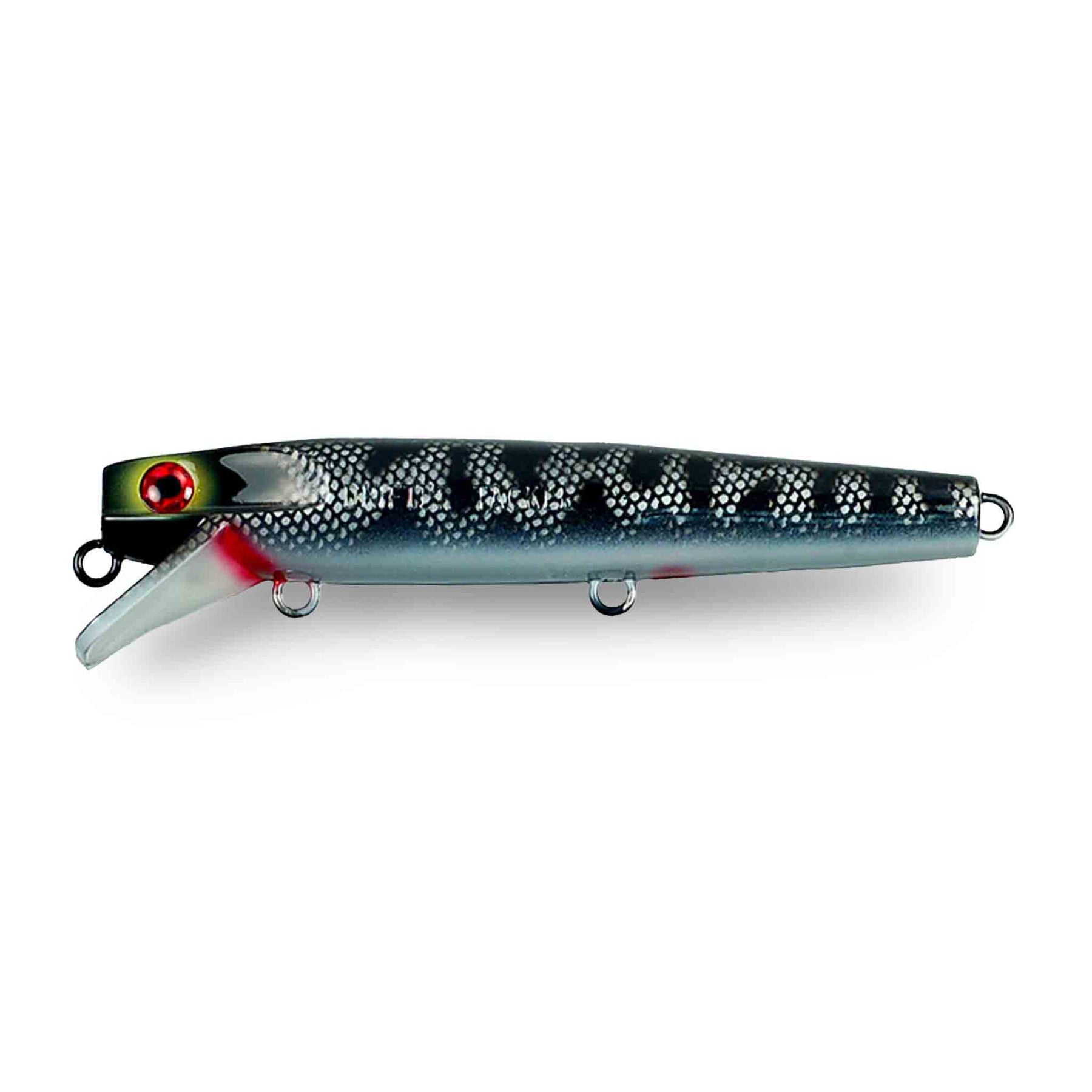 View of Crankbaits Drifter Tackle Muskie Stalker 6'' Straight Crankbait Black Sucker available at EZOKO Pike and Musky Shop