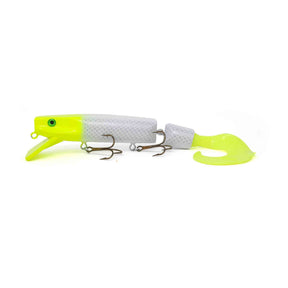 View of Crankbaits Drifter Tackle Muskie Super Stalker 12'' Jointed Crankbait Lemon Head available at EZOKO Fishing