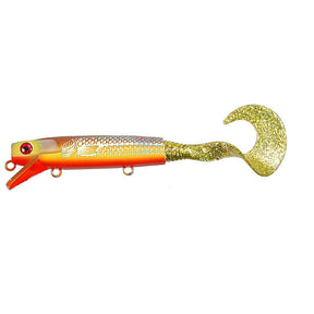View of Crankbaits Drifter Tackle Muskie Super Stalker 9'' Crankbait Holoform Hot Walleye available at EZOKO Fishing