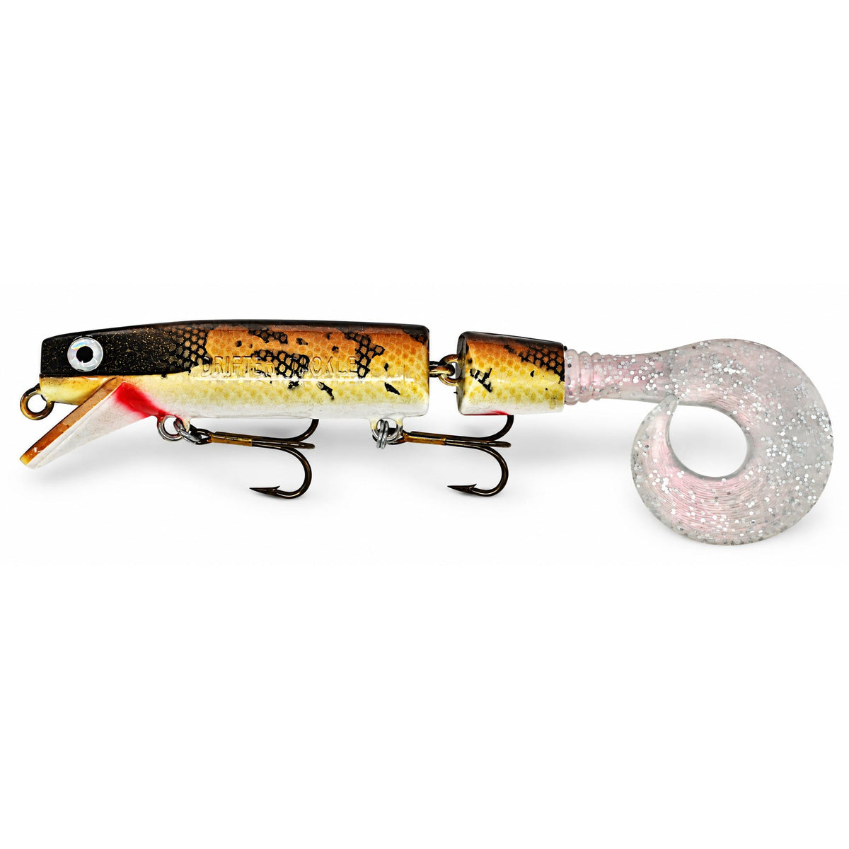 View of Crankbaits Drifter Tackle Muskie Super Stalker 9'' Jointed Crankbait Natural Walleye available at EZOKO Fishing