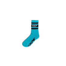 View of DRT Custom Sox Turquoise / Black available at EZOKO Pike and Musky Shop