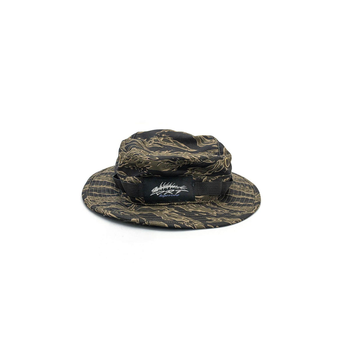 View of DRT Inc. AC BOONIE GEN2 Hat Tiger Camo available at EZOKO Fishing