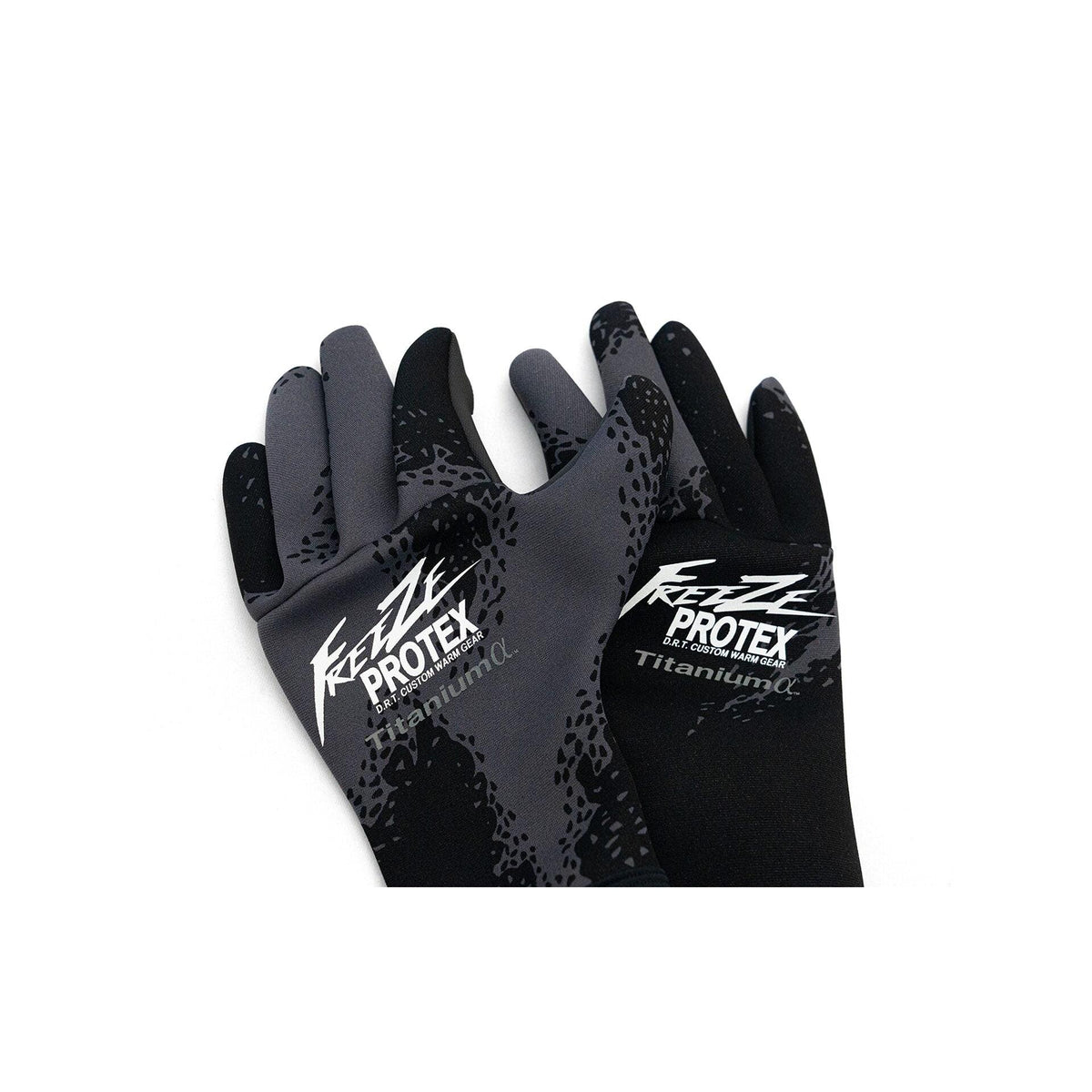 View of DRT inc. FREEZE PROTEX Neoplane Glove Gen2 available at EZOKO Fishing